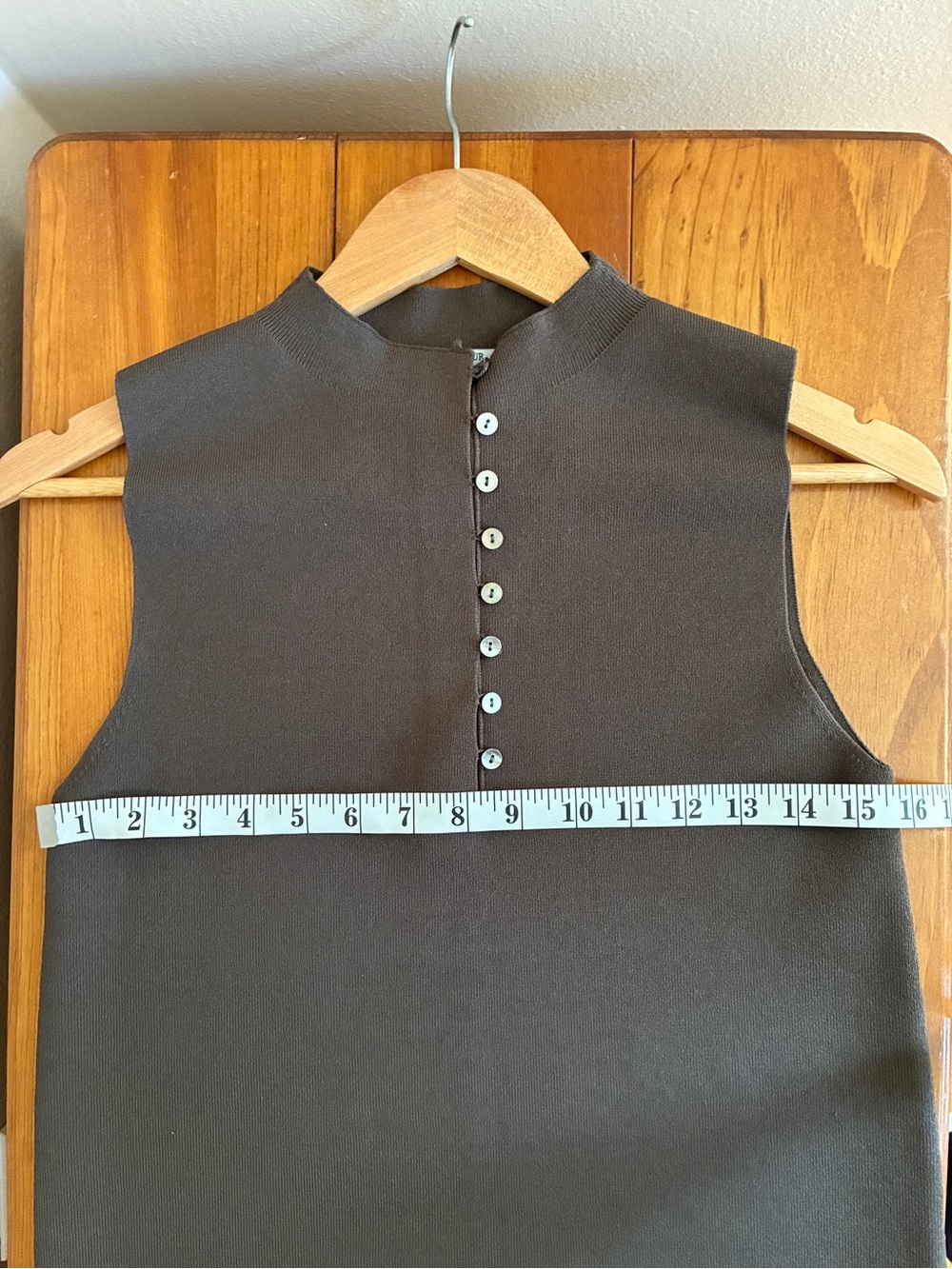 MM Lafleur Malki button top Jardigan Ash Small - Picture 9 of 10